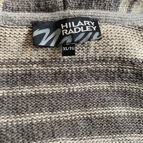Hilary Radley Oversized Button Up Sweater XL - Picture 4 of 4